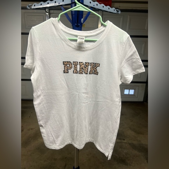 Victoria secret pink t shirt size large - Picture 1 of 3